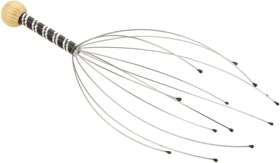 ماساژور دستی سر و پوست سر، ماساژ گردن و خراشنده، آرامش بخش