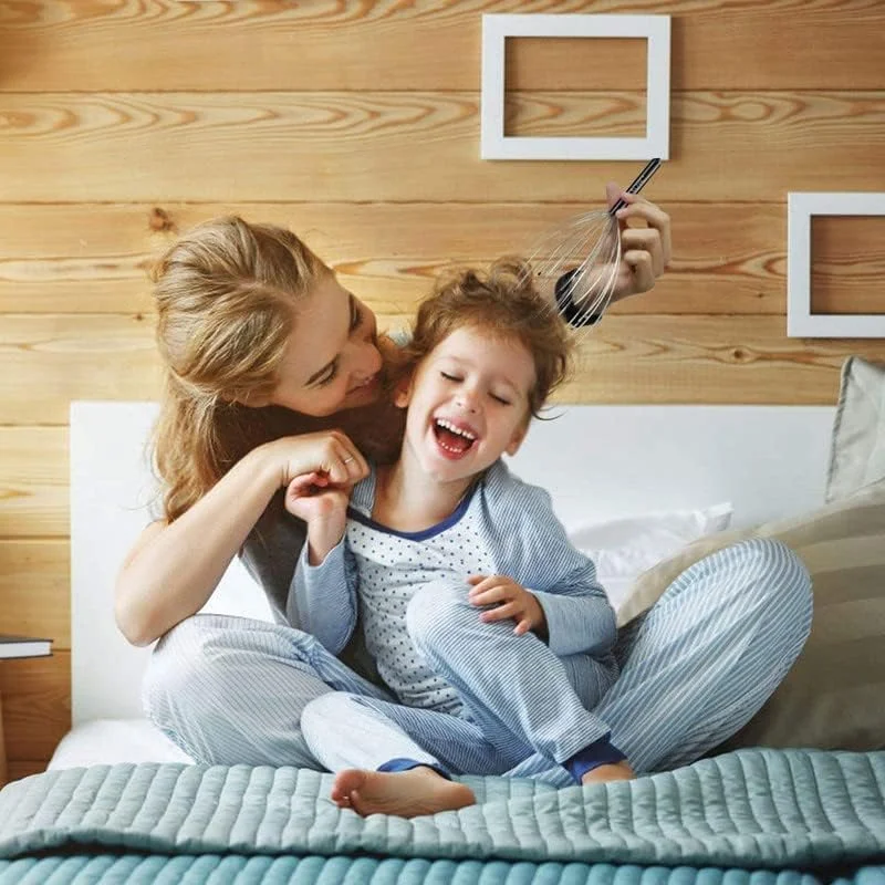 ماساژور سر اتوماتیک | ماساژور دستی پوست سر برای تسکین درد، رشد مو و آرامش | اشاره گر اختاپوسی