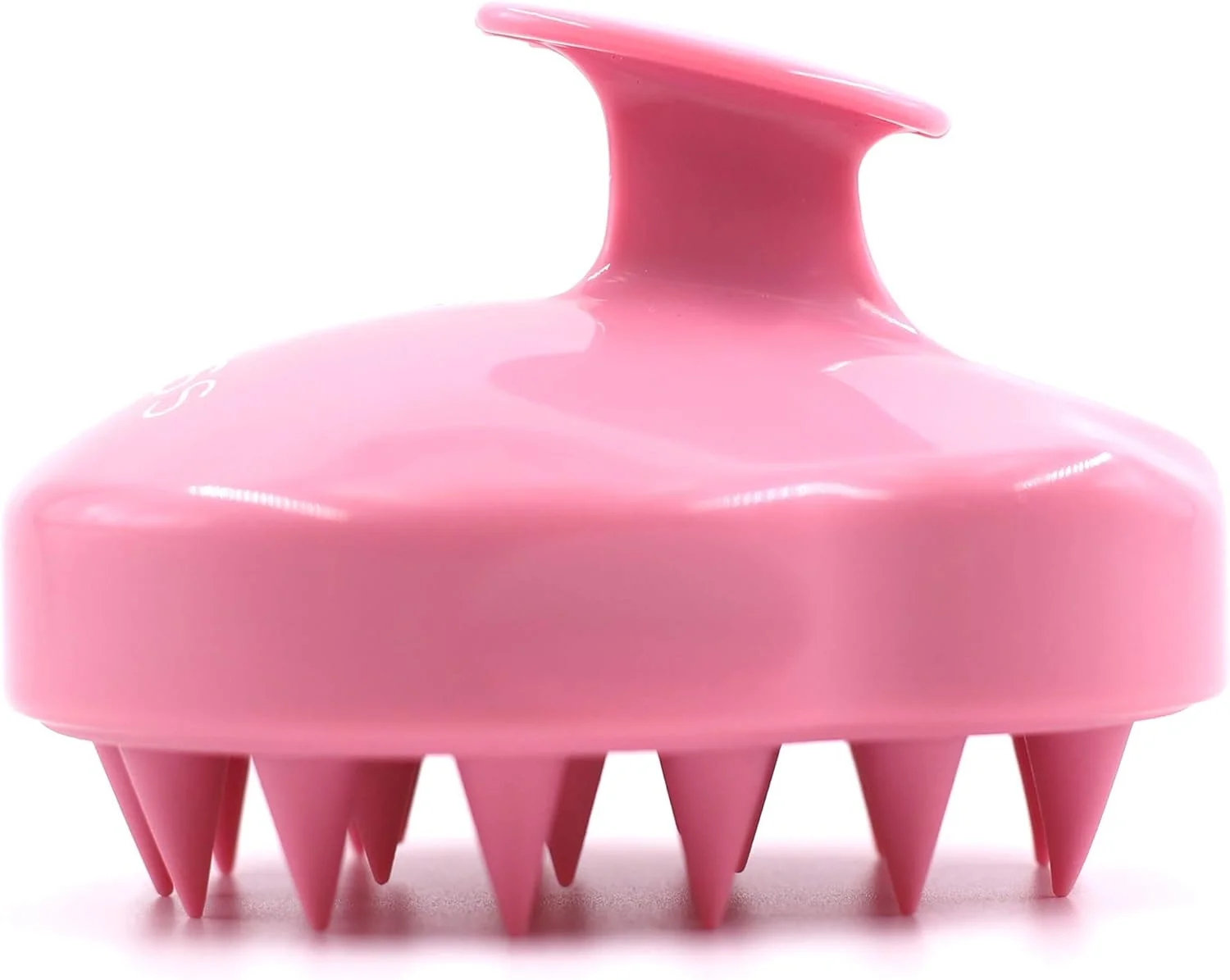 برس ماساژور پوست سر مو Ross با موهای نرم سیلیکونی، صورتی