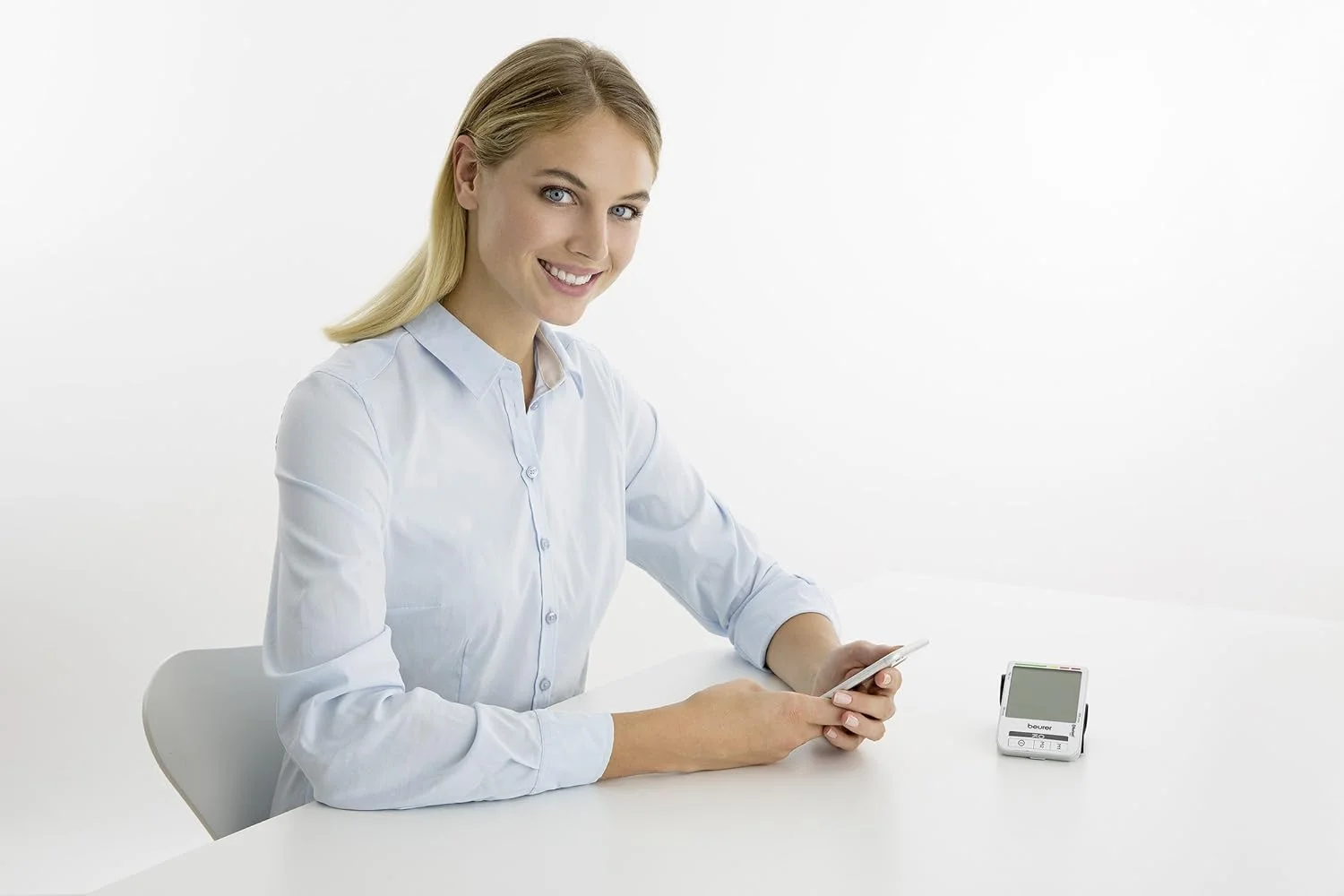 فشارسنج مچی بیورر مدل BC 85، نقره ای