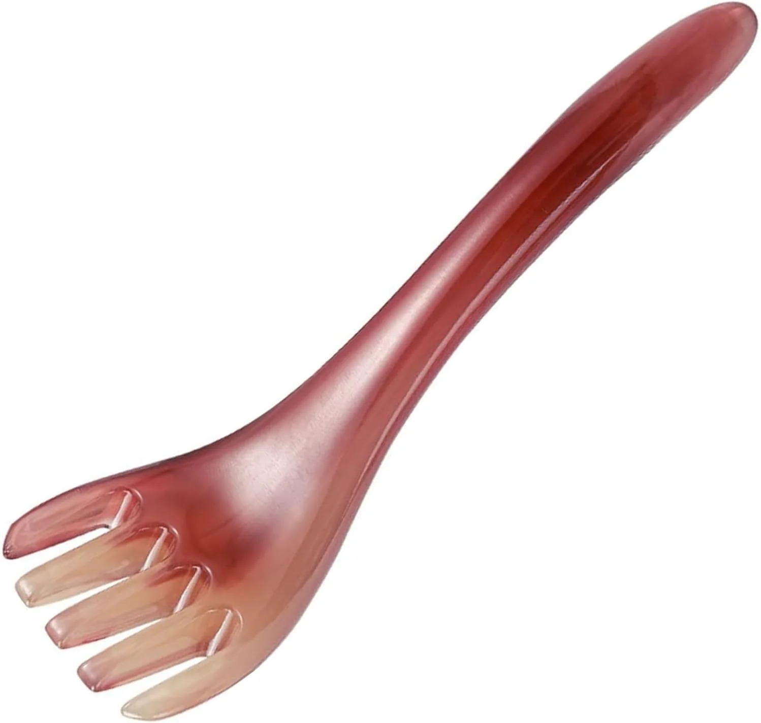 ابزار ماساژور سر و پوست سر، شانه ریلکس کننده رزینی - شانه دستی گوا شا برای کیت ماساژ مو، ماساژور صورت برای مراقبت از سر، فیزیوتراپی، درمان نقاط طب سوزنی صورتی