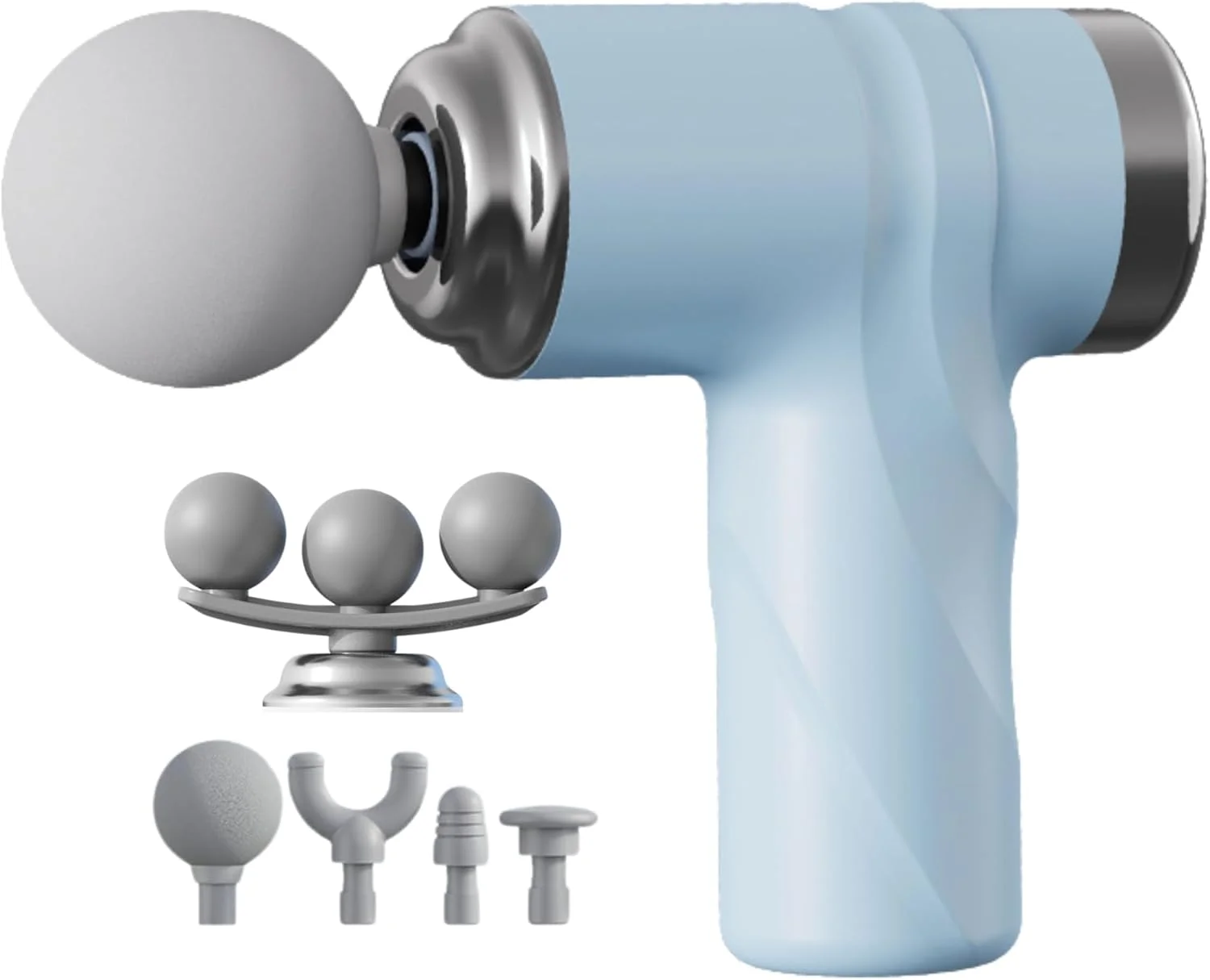 ماساژور تفنگی کوچک قابل حمل 1BELLE، دارای 3 سری ماساژ، ویبره بافت عمیق، طراحی سبک، ماساژور ریلکسیشن بافت عمیق با 4 سری، مناسب برای بدن، گردن، پشت، بازوها، شانه ها، پاها ماساژور تفنگی کوچک قابل حمل 1BELLE، دارای 3 سری ماساژ، ویبره بافت عمیق، طراحی سبک، ماساژور ریلکسیشن بافت عمیق با 4 سری، مناسب برای بدن، گردن، پشت، بازوها، شانه ها، پاها