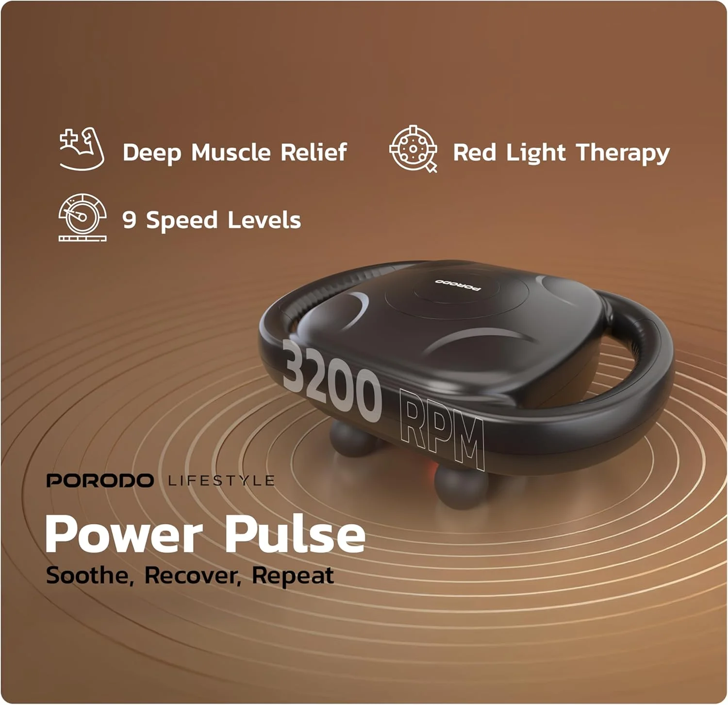 ماساژور ضربه ای پالس قدرت پورودو با 8 سر، ماساژور بافت عمیق قابل شارژ، نور قرمز درمانی، ماساژ تسکین درد، 9 شدت قابل تنظیم، برای گردن، پشت، پا، شانه، بدن، برای آرامش و ریکاوری ماساژور ضربه ای پالس قدرت پورودو با 8 سر، ماساژور بافت عمیق قابل شارژ، نور قرمز درمانی، ماساژ تسکین درد، 9 شدت قابل تنظیم، برای گردن، پشت، پا، شانه، بدن، برای آرامش و ریکاوری