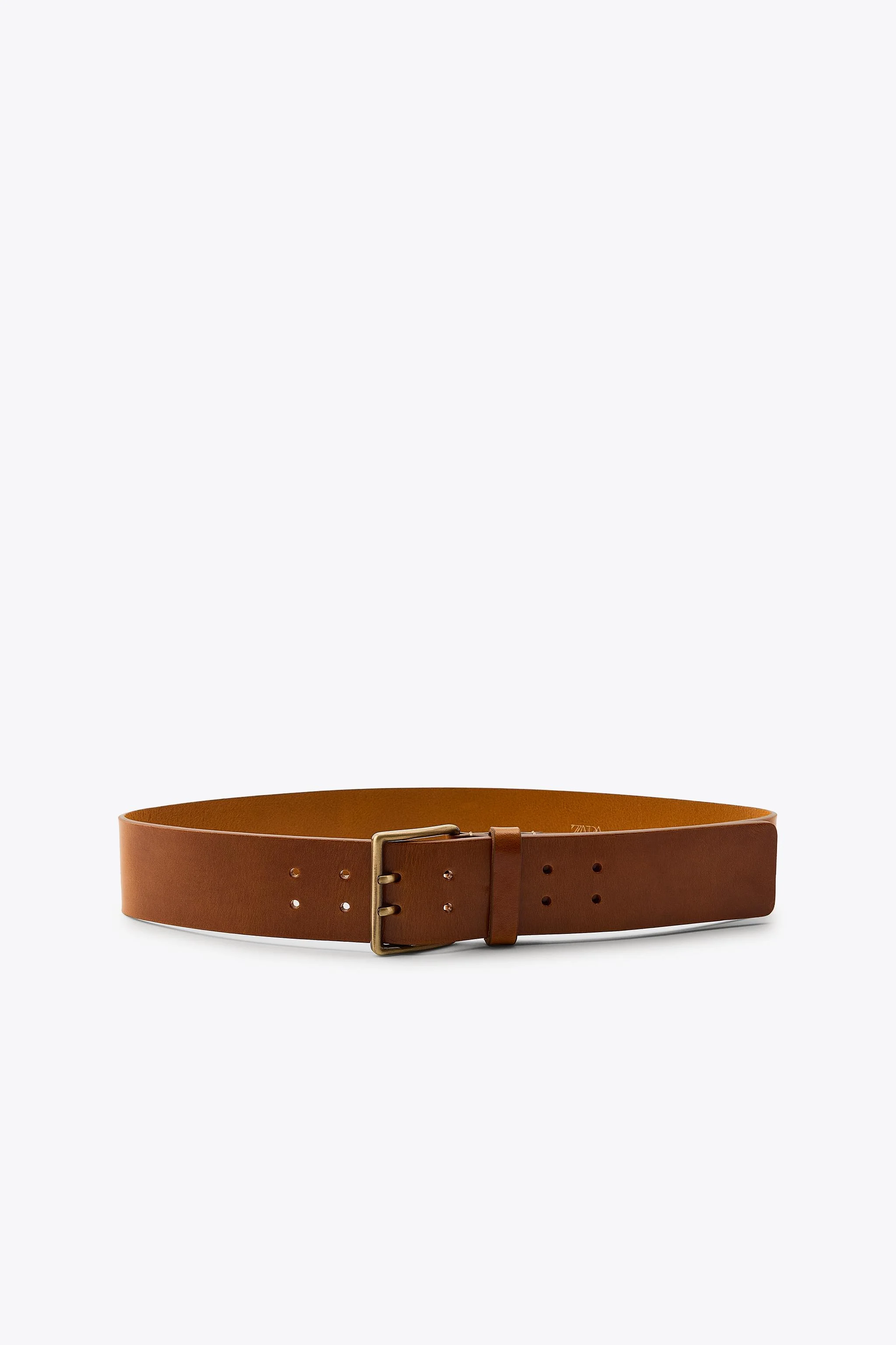 کمربند چرمی با سگک مربعی