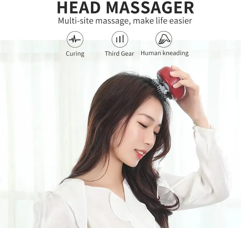 دستگاه ماساژور سر دستی الکتریکی نئو کلاسیک مدل اختاپوسی - سبز دستگاه ماساژور سر دستی الکتریکی نئو کلاسیک مدل اختاپوسی - سبز