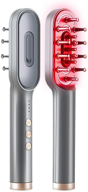 برس ماساژور پوست سر، ماساژور دستی برقی مو، اپلیکاتور روغن مو، اپلیکاتور دارو پوست سر، شانه رشد مو، ماساژور قابل حمل برای سر، ماساژ عمیق در خانه برای آرامش عضلات