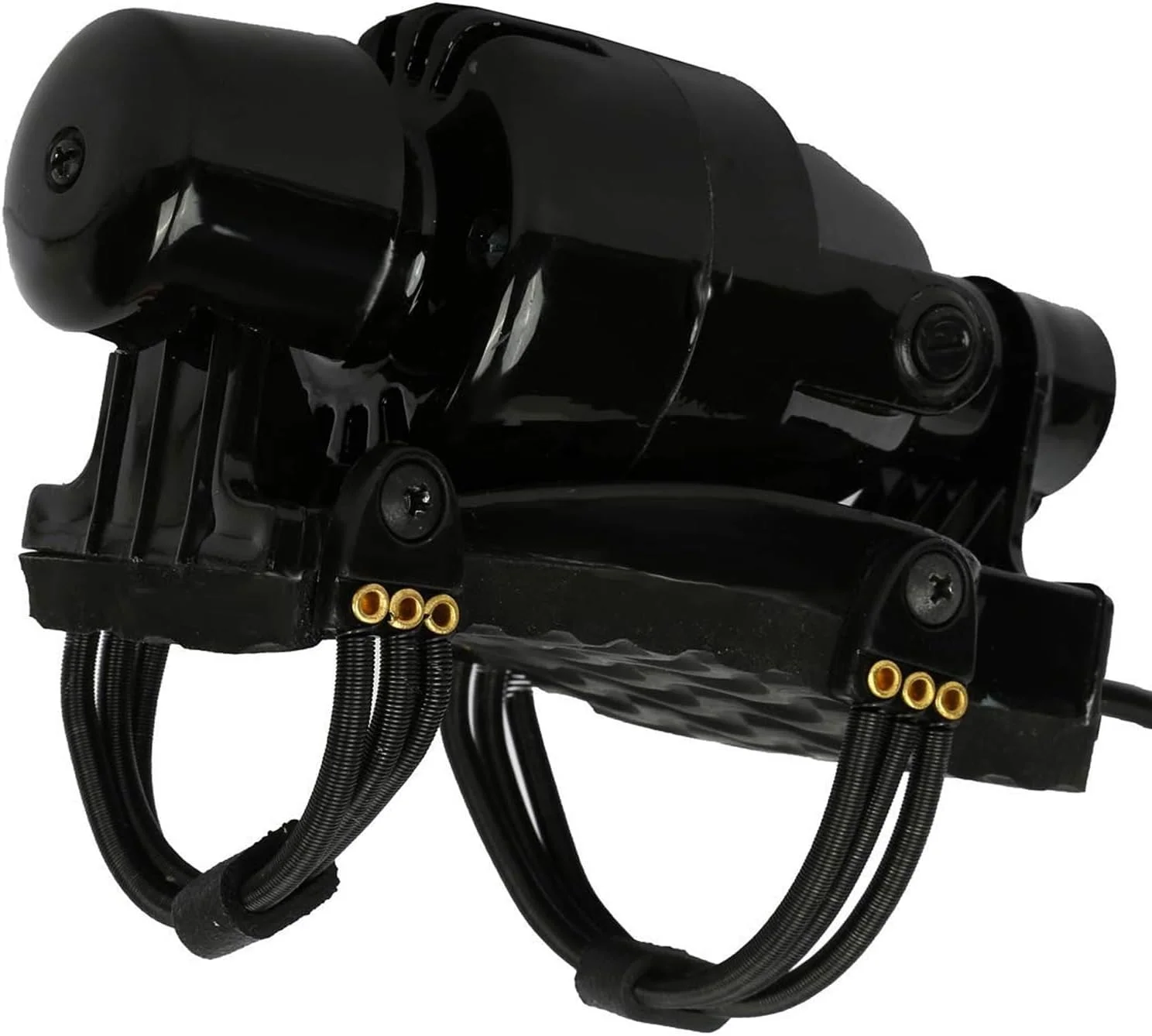 ماساژور دستی برقی قدرتمند MCP با سرعت دوگانه و عملکرد شناور برای تسکین درد سر و بدن (مشکی)