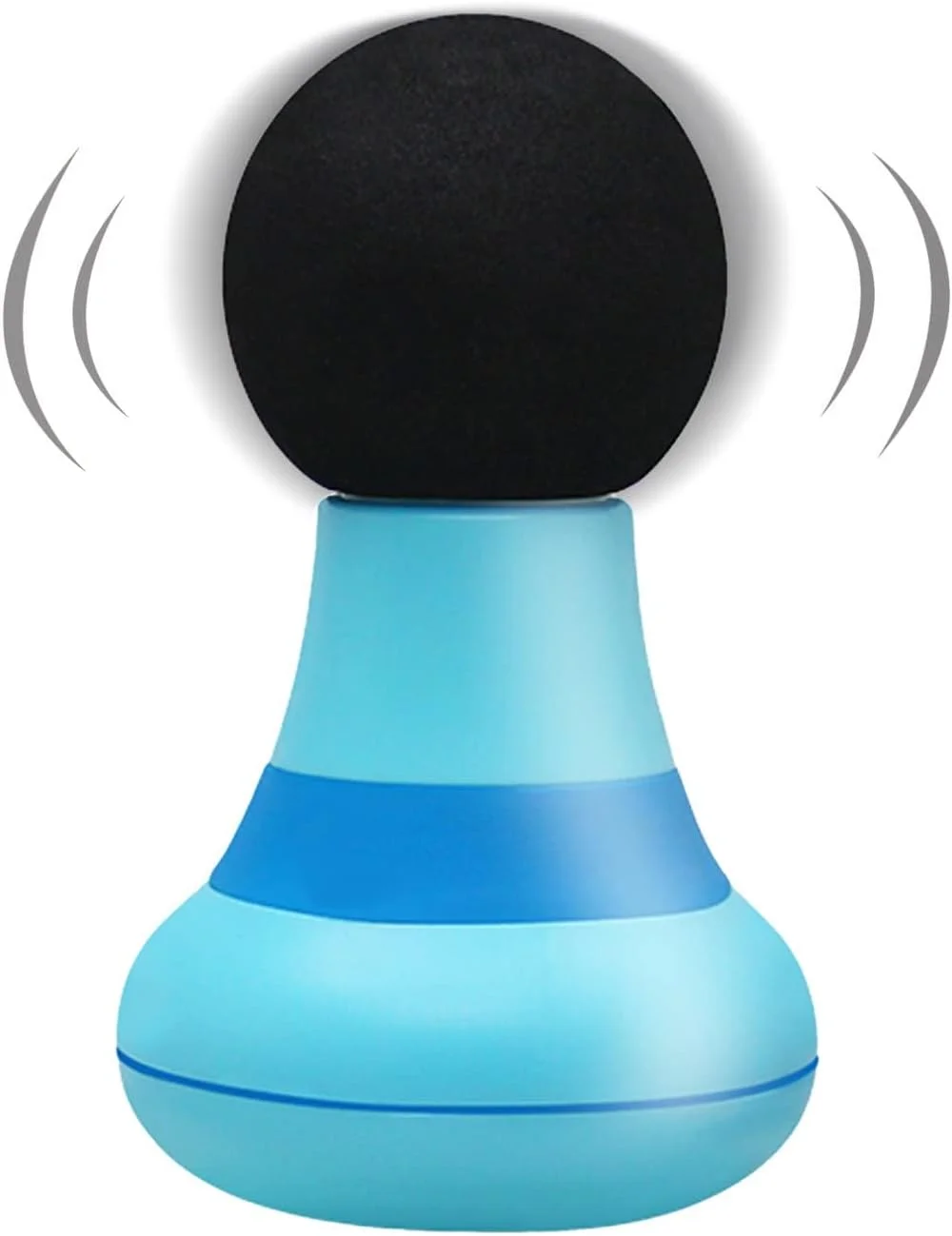 ماساژور کوچک، ماساژور دستی برقی، ماساژور ویبره با فرکانس بالا، شارژ USB، 6 حالت ویبره، مناسب برای ریلکسیشن سر و گردن، عضلات و تسکین درد