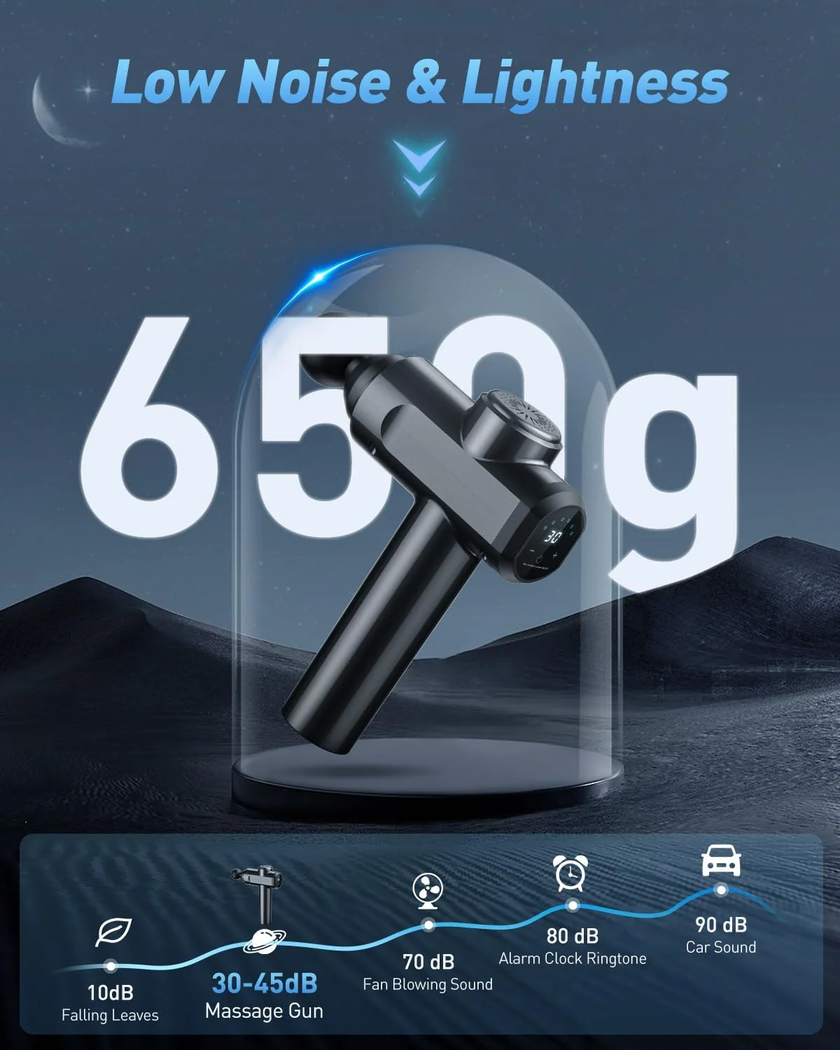 ماساژور تفنگی، ماساژور بافت عمیق، ماساژور عضلانی دستی با 30 سرعت، ماساژور ضربه ای قابل حمل با 6 سری، ماساژور عضلانی قدرتمند شارژی بی سیم برای خانه، دفتر، باشگاه (مشکی-1) ماساژور تفنگی، ماساژور بافت عمیق، ماساژور عضلانی دستی با 30 سرعت، ماساژور ضربه ای قابل حمل با 6 سری، ماساژور عضلانی قدرتمند شارژی بی سیم برای خانه، دفتر، باشگاه (مشکی-1)