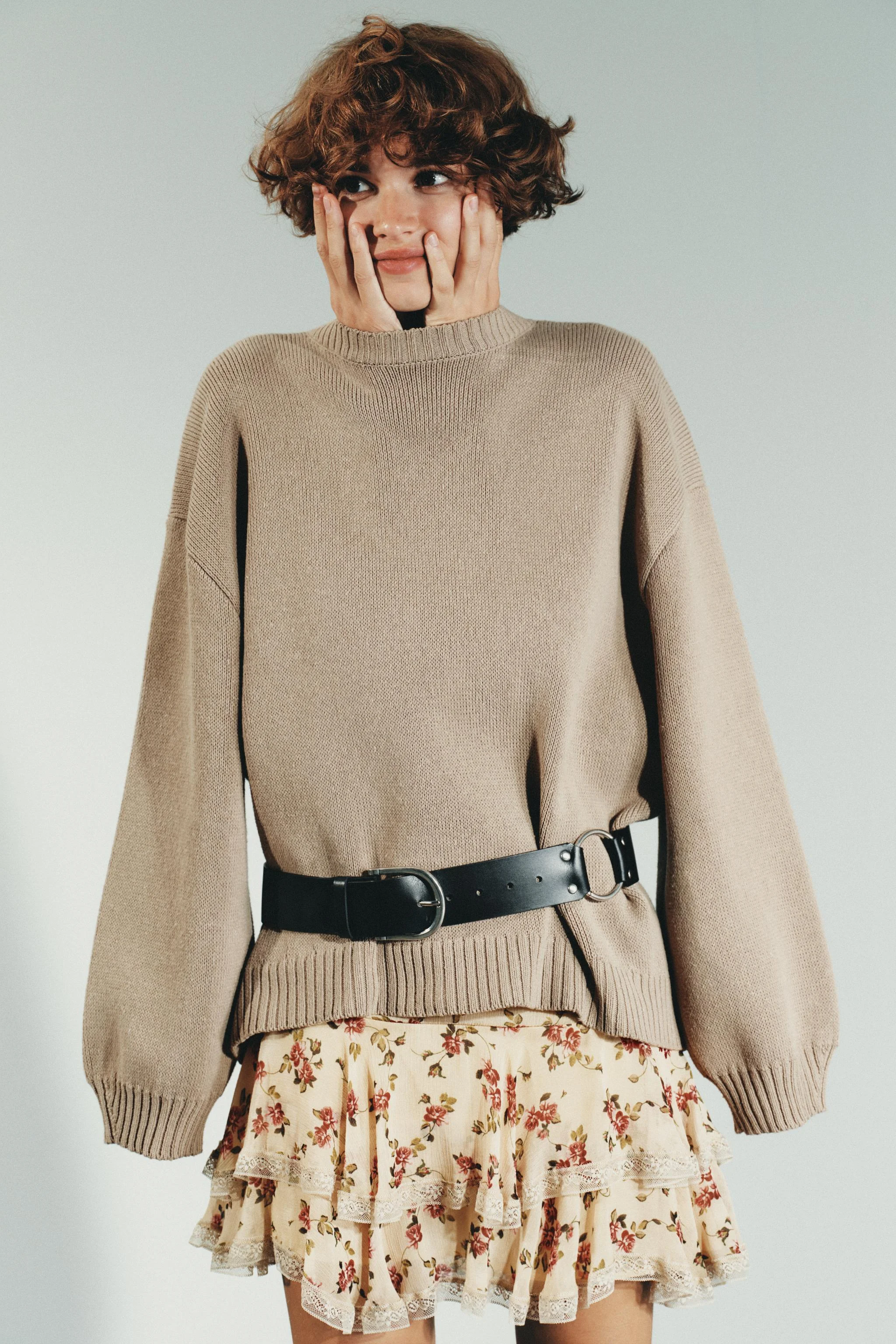 کمربند چرمی حلقه دار