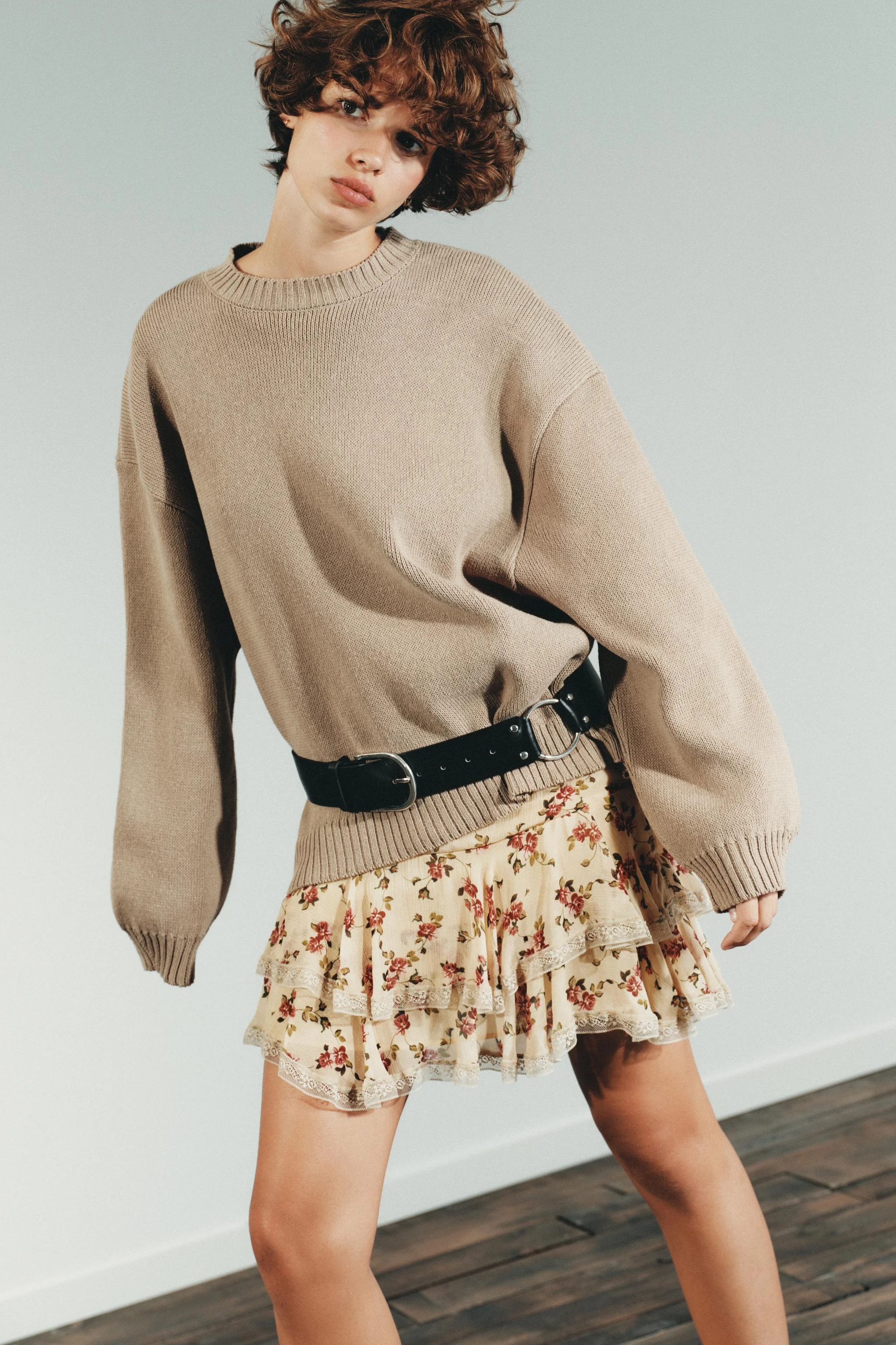 کمربند چرمی حلقه دار