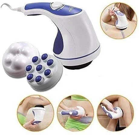 ماساژور چرخشی برقی بدن، ماساژور چند سر برای تسکین درد عضلات، مناسب برای پشت، سر، گردن، پا، و کاهش استرس برای آقایان و بانوان