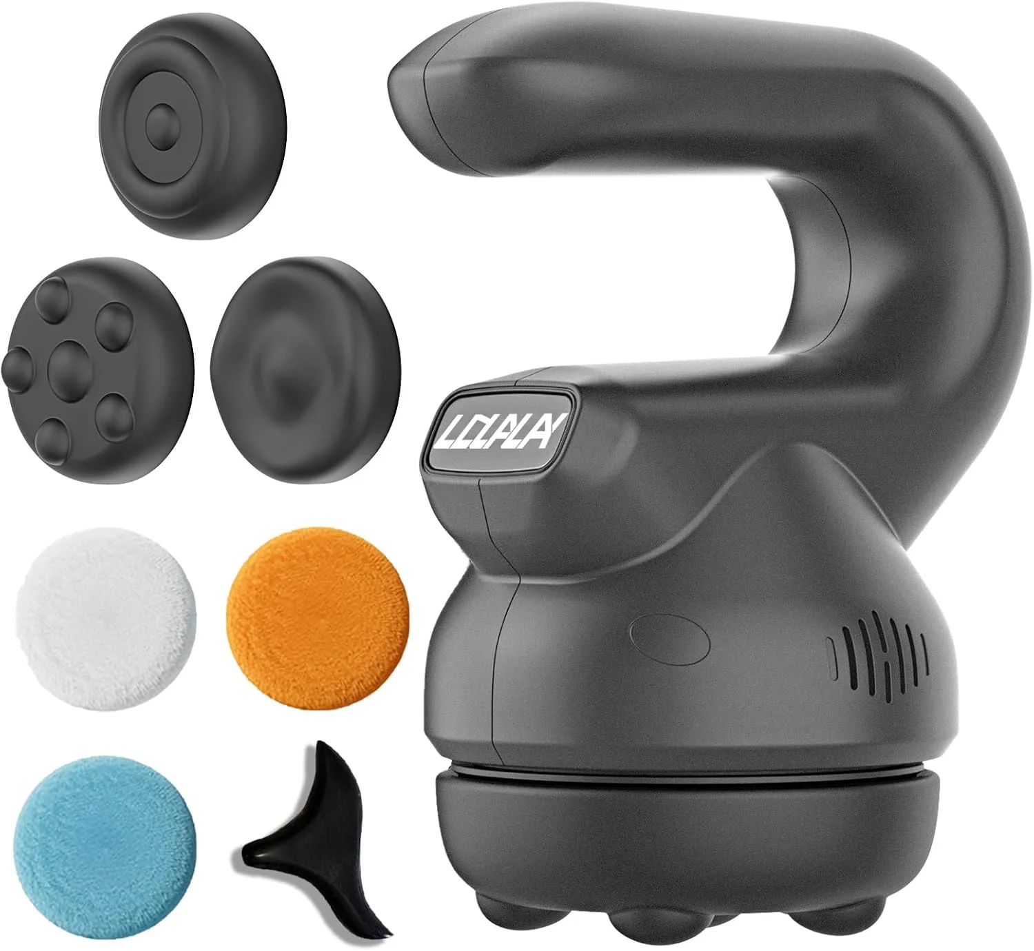 ماساژور دستی مینی اوربیتال حرفه ای، ماساژور ویبره چند سرعته قابل تنظیم برای تسکین درد عضلات گردن، شانه، پا و کمر