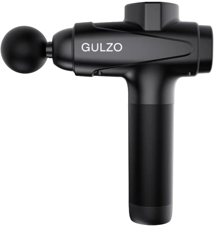 ماساژور ضربه ای کوچک با 9 سری، موتور براشلس بی صدا برای تسکین درد عضلات، کمر، پا، شانه