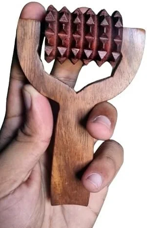 ماساژور غلتکی چوبی بالایانترا برای پوست سر | ماساژور غلتکی طب فشاری | ماساژور سر برای مو | ماساژور دستی سر | تقویت رشد مو | رفع شوره سر برای آقایان و بانوان