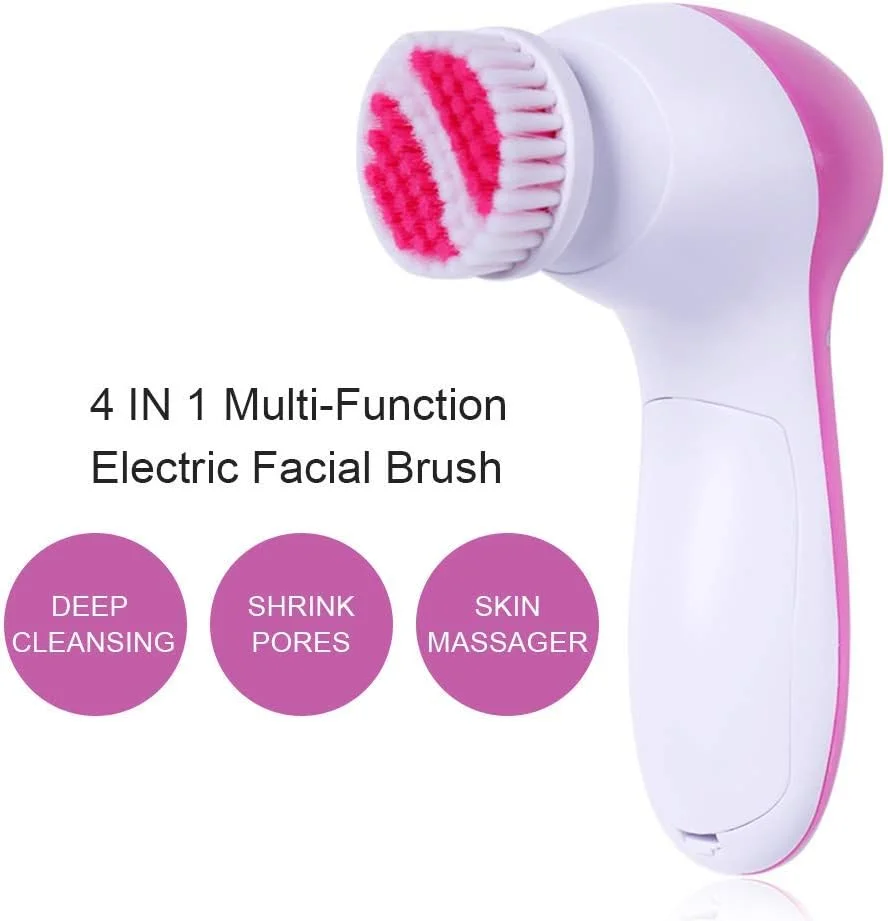 ماساژور تسکین دهنده پوست فیتو، قابل حمل 5 در 1، برای صورت، گردن، شانه، پشت، سر