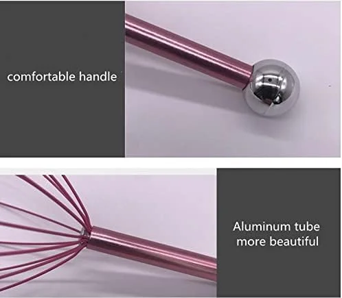 ماساژور سر و پوست سر مدل اختاپوسی با نوک سیم فولادی و روکش پلاستیکی رنگارنگ
