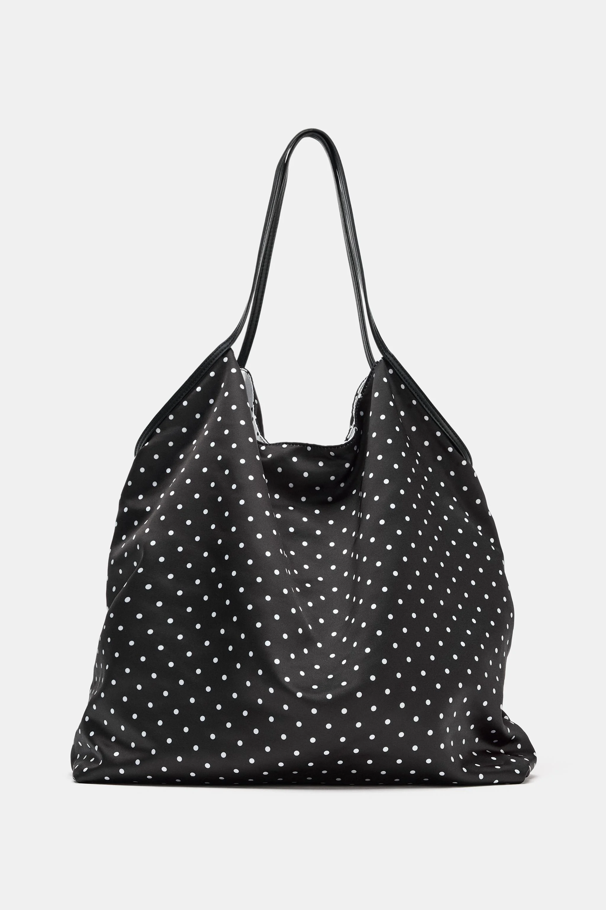 کیف دستی پارچه ای خال خالی