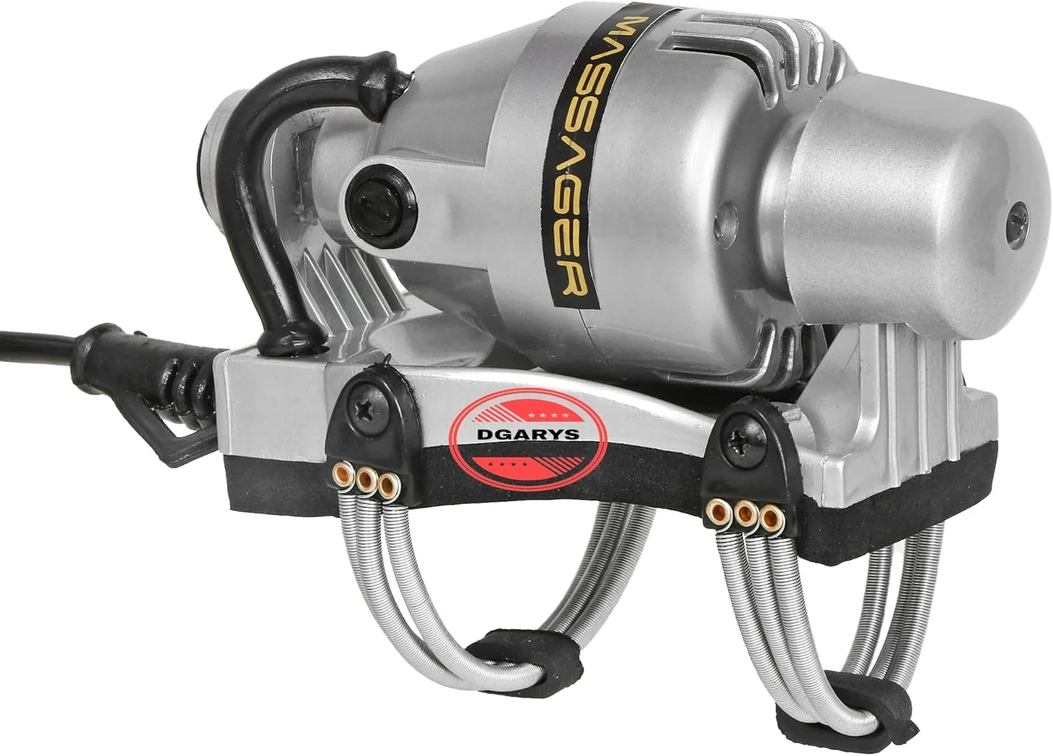 ماساژور برقی سر، عملکرد شناور، دو سرعته، قدرتمند، سبک وزن با سوئیچ دو سرعته برای ماساژور ویبره تسکین درد کل بدن برای آقایان و بانوان (نقره ای)