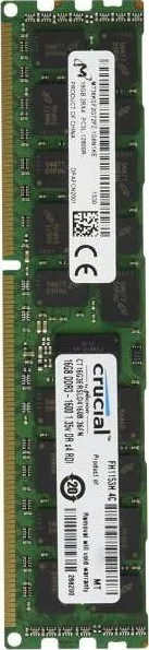 ماژول حافظه سرور کروشیال 16 گیگابایت DDR3 1600 مگاهرتز ECC RDIMM مدل CT16G3ERSLD4160B