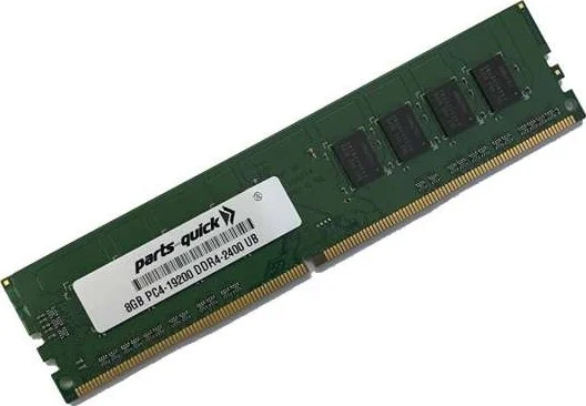 ماژول حافظه سرور 8 گیگابایتی کروشیال تکنولوژی 288-Pin EUDIMM DDR4 (PC4-19200)، CL=17، بدون بافر، سرعت 2400 MT/S، ECC، 1.2V، تک ردیفه، مبتنی بر x8، 1024 مگ x 72 | CT8G4WFS824A