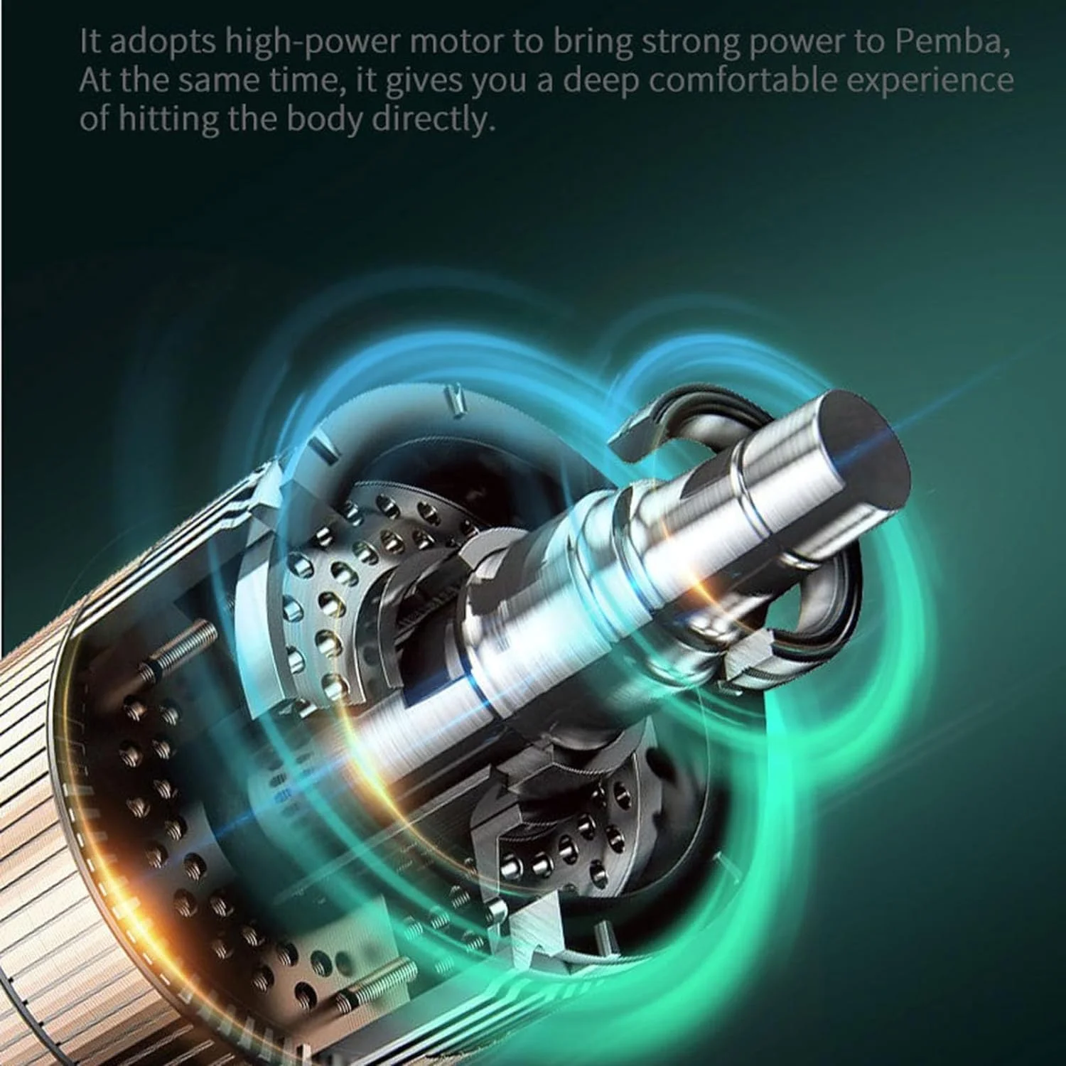 ماساژور بافت عمیق فاسیال - ماساژور عضلانی برقی برای تسکین درد بدن، درمان، ریلکسیشن تناسب اندام، مینی دستی قابل حمل با صفحه نمایش LCD، 32 سطح سرعت و 8 سر ماساژ مختلف