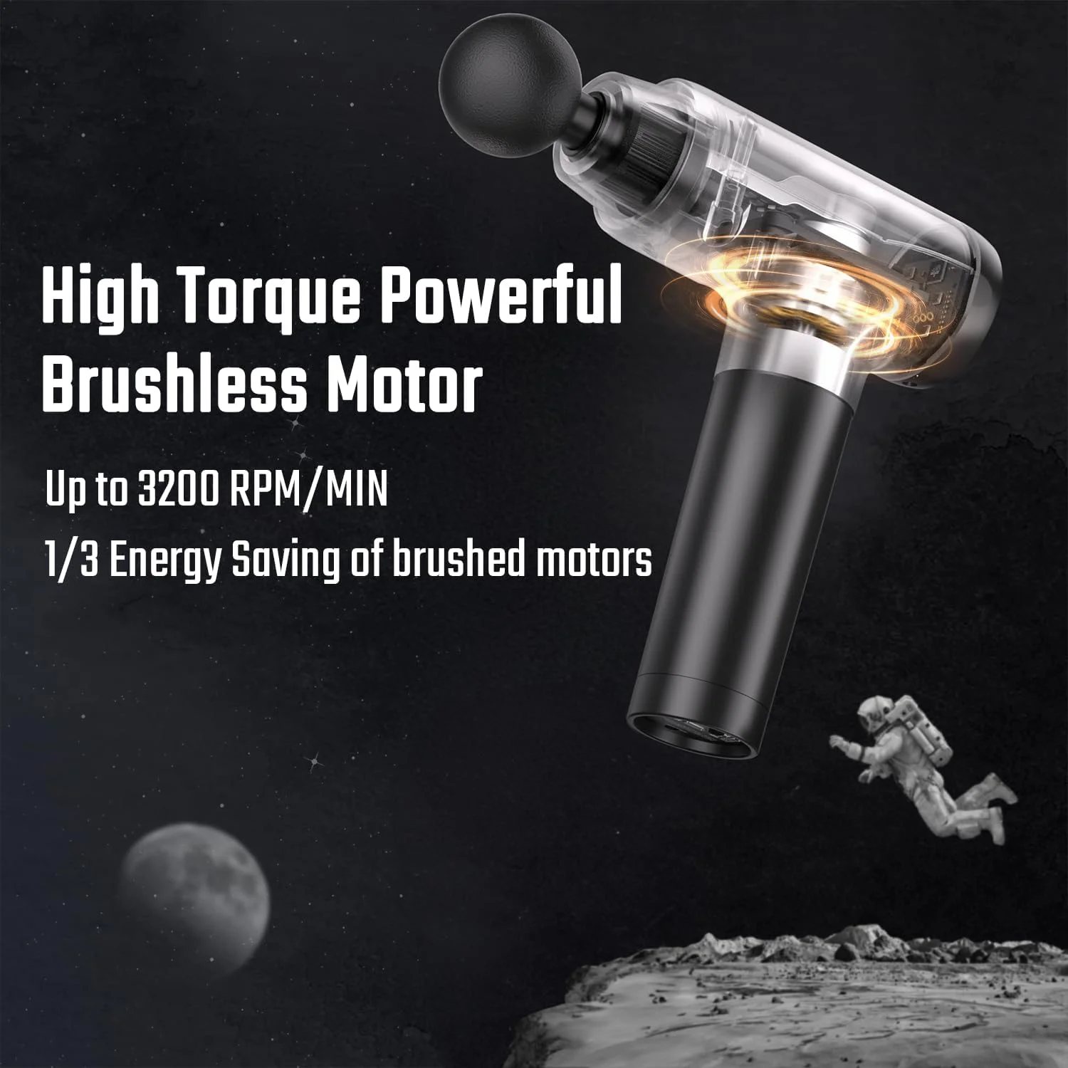 ماساژور عضلانی کوتسوکو، 6 سرعته، بی سیم، دستی، بافت عمیق گردن و پشت و ماساژور عضلات، دستگاه قابل شارژ فوق العاده بی صدا، هدیه برای مردان و زنان، بهترین هدیه