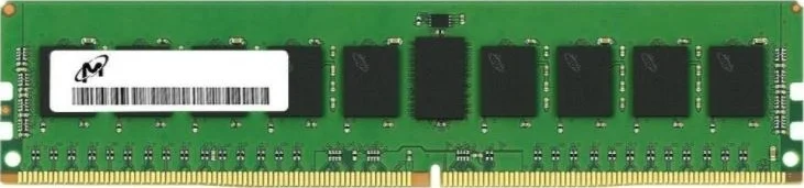 حافظه سرور 16 گیگابایتی DDR4 SDRAM میکرون، RDIMM، سرعت باس 3200 مگاهرتز، زمان تاخیر CL22، 288 پین | MTA18ASF2G72PZ-3G2J3