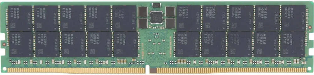ماژول حافظه سرور 128 گیگابایتی DDR5 RDIMM سامسونگ مدل M321RAGA0B20-CWKZJ، سرعت 4800MT/s، ولتاژ 1.1 ولت، تاخیر CL40، ماژول 288 پین 4Rx4 RDIMM | M321RAGA0B20-CWKZJ