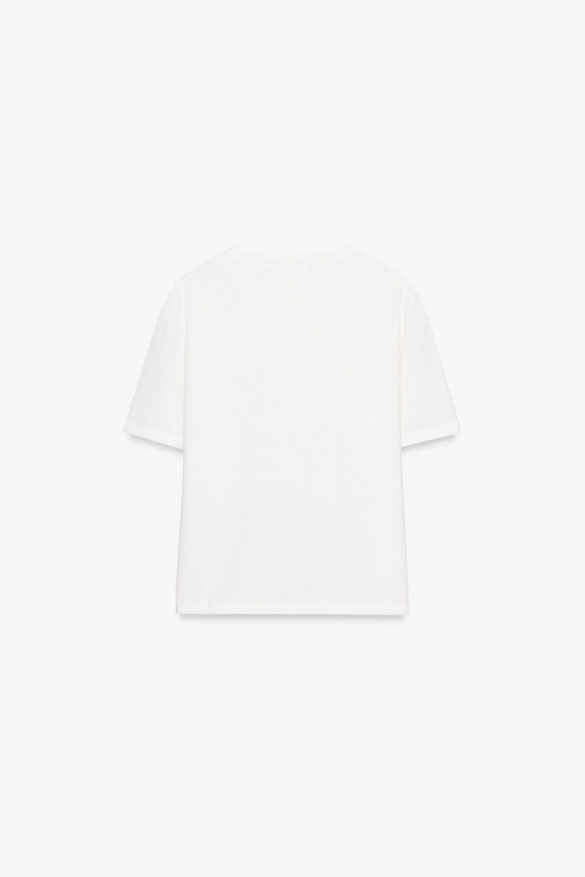 تاپ بافتنی برش دار