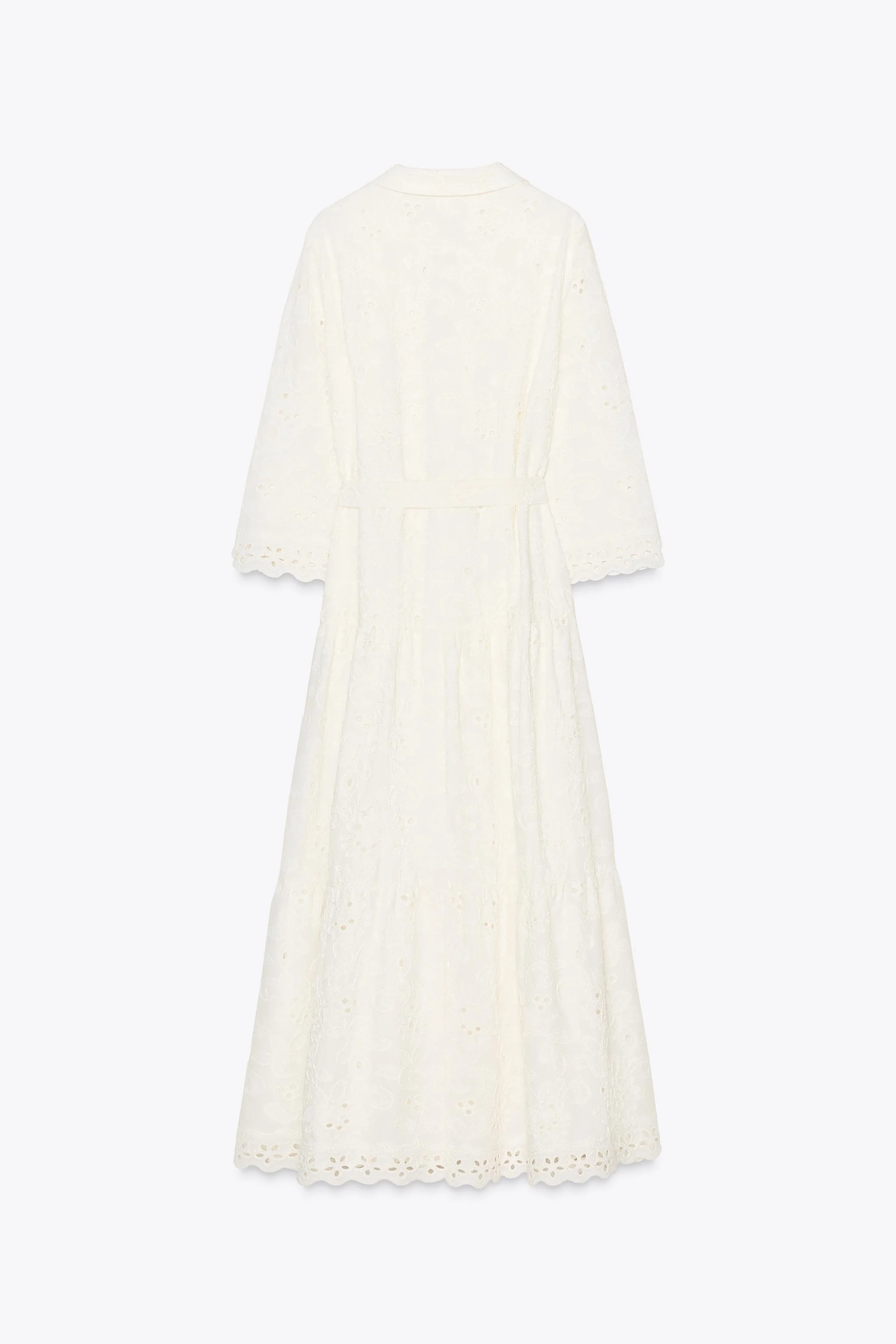 پیراهن میدی زنانه ZW COLLECTION با گلدوزی