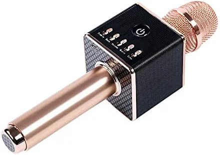 میکروفون صوتی بلوتوث بی سیم، میکروفون بی سیم کارائوکه با کاربری آسان برای مهمانی های خانوادگی، کافه ها و استیج های کوچک فضای باز
