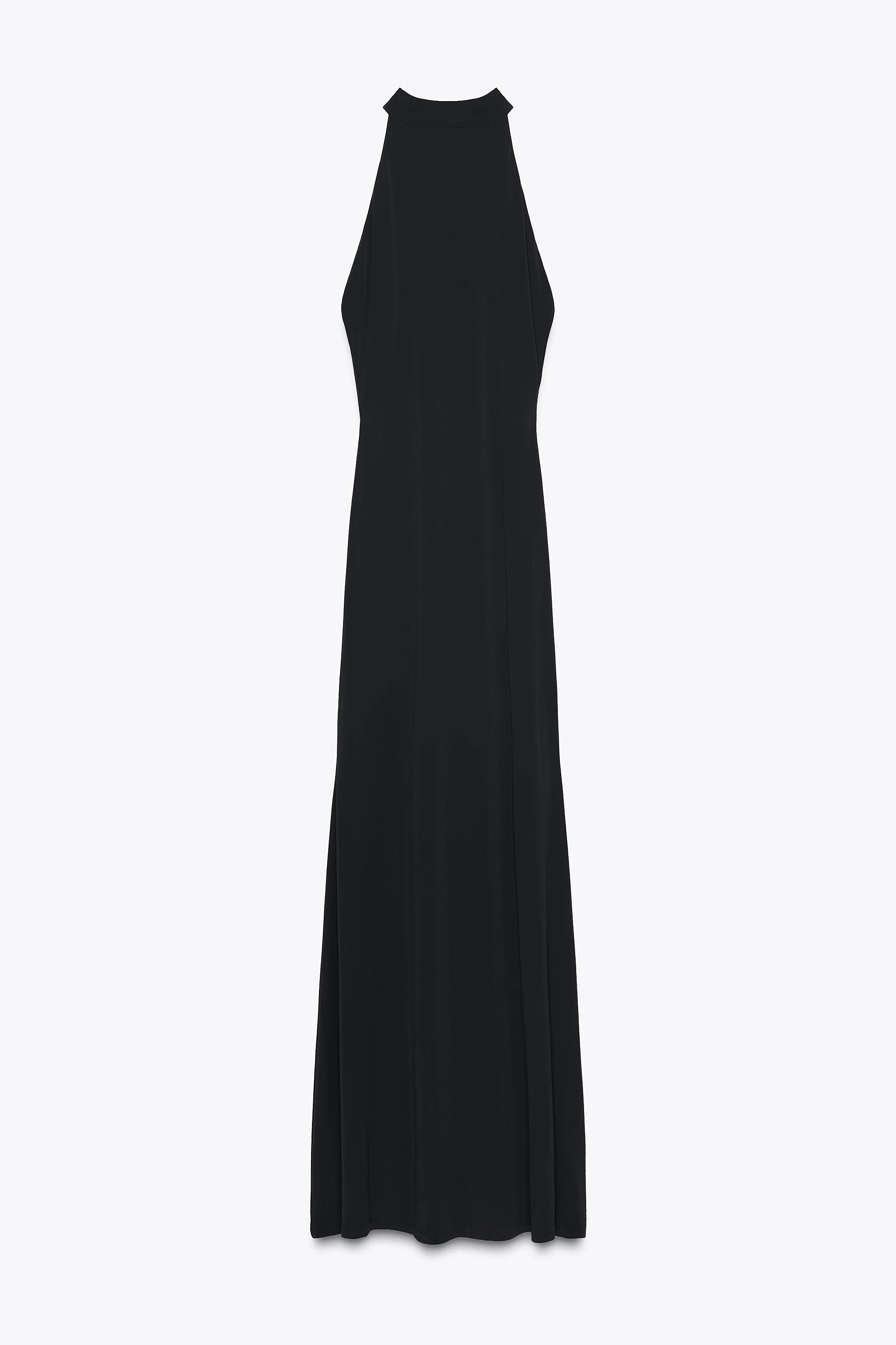 پیراهن ماکسی یقه هالتر با پشت باز