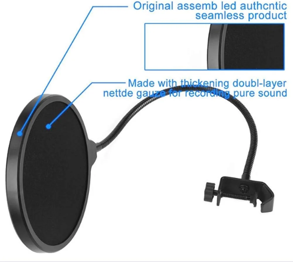 کیت میکروفون USB، نرخ نمونه برداری بالا 192 کیلوهرتز / 24 بیت میکروفون USB کامپیوتر مجموعه میکروفون BM800