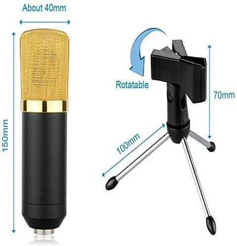 میکروفون 3.5 میلی‌متری، میکروفون ضبط خازنی USB، میکروفون خوانندگی چت پخش کابلی، میکروفون‌های کندانسور صدا و موسیقی