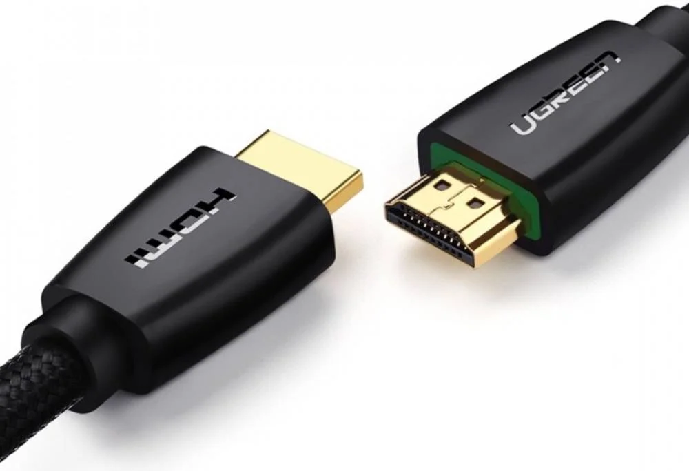 کابل HDMI نر به نر UGREEN نسخه 2.0، پشتیبانی از 4K@60Hz و 32 کانال صوتی، انتقال داده 10.2 گیگابیت بر ثانیه، محافظت سه گانه، کانکتورهای روکش طلا، کابل بافته شده نایلونی، 10 متر، مشکی | 40414
