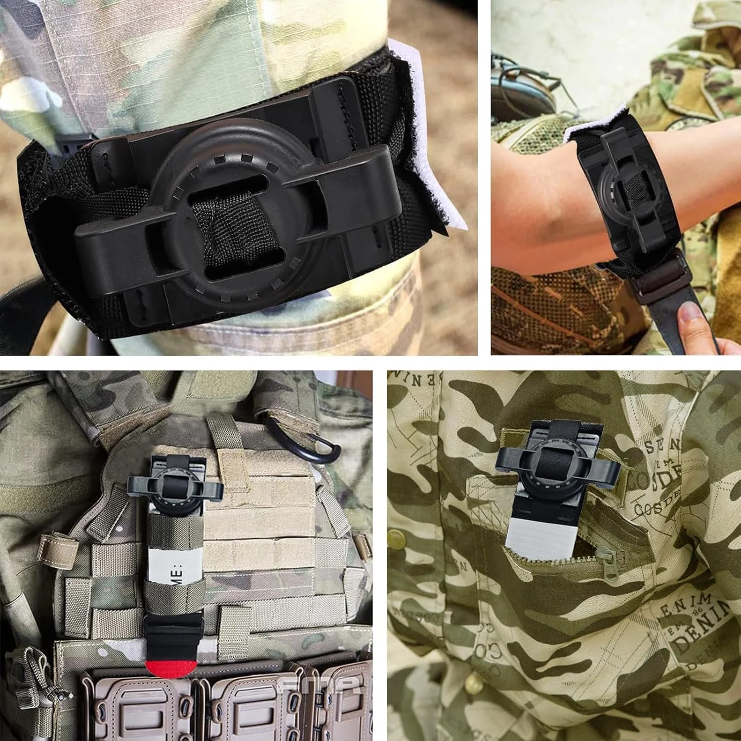 شریان بند Azonee، شریان بند اضطراری کمپینگ در فضای باز، سگک چرخشی کوهنوردی بند هموستاتیک تاکتیکی برای استفاده تاکتیکی کمک های اولیه، قابل حمل جمع و جور، کنترل سریع و موثر خونریزی (2 عدد) شریان بند Azonee، شریان بند اضطراری کمپینگ در فضای باز، سگک چرخشی کوهنوردی بند هموستاتیک تاکتیکی برای استفاده تاکتیکی کمک های اولیه، قابل حمل جمع و جور، کنترل سریع و موثر خونریزی (2 عدد)