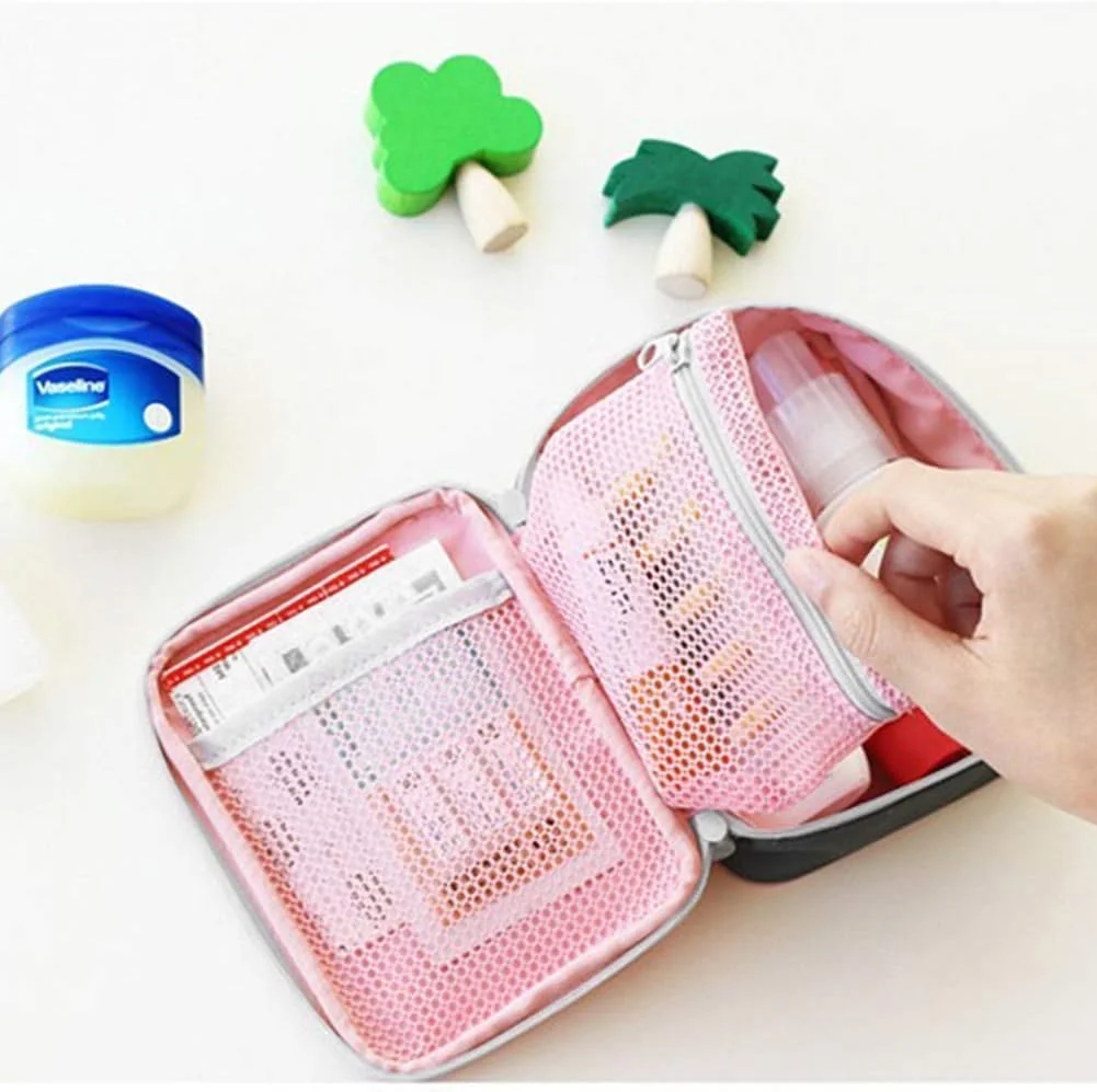 کیف کمک های اولیه کوچک قابل حمل خزنه، 2 عدد کیف خالی دارو با زیپ دوبل، جیبی مناسب برای قرص، مناسب برای مسافرت اداری، منزل، خودرو، ساحل، کیف زیپ دار اورژانسی، سایز کوچک کیف کمک های اولیه کوچک قابل حمل خزنه، 2 عدد کیف خالی دارو با زیپ دوبل، جیبی مناسب برای قرص، مناسب برای مسافرت اداری، منزل، خودرو، ساحل، کیف زیپ دار اورژانسی، سایز کوچک