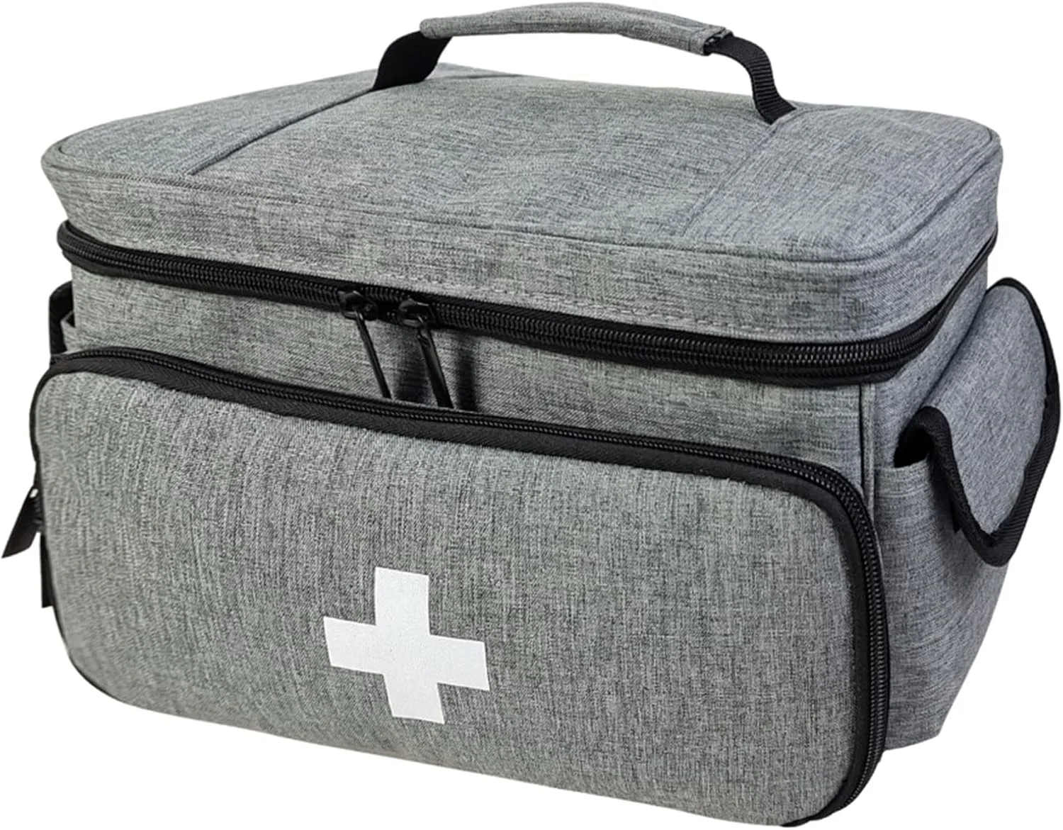 کیف کمک های اولیه خالی ZERZENGGENGPT چند جیبه برای مدرسه، خانه، اداره، مسافرت، پیاده روی