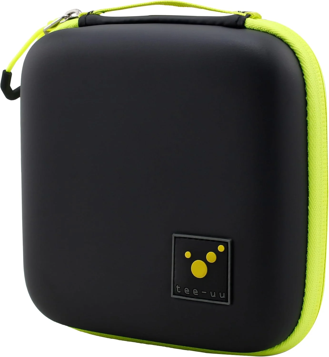 کیف آمپول ایمن XL تی-یو | دارای زبانه گیره دار | 16x5.5x16 سانتی متر | 42 حلقه کشی در دو سایز برای آمپول ها تا حجم 10 میلی لیتر | مقاوم، مشکی، آمپولاریوم