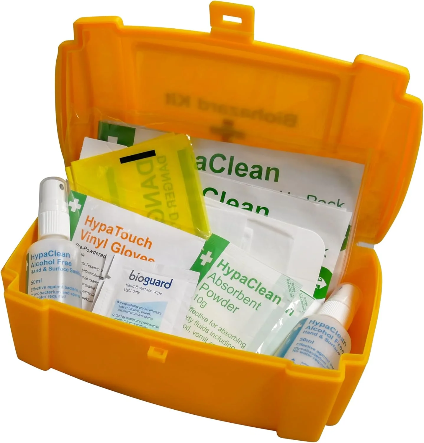 مجموعه لوازم پاکسازی مایعات بدن گروه کمک های اولیه ایمنی (2 بار مصرف)