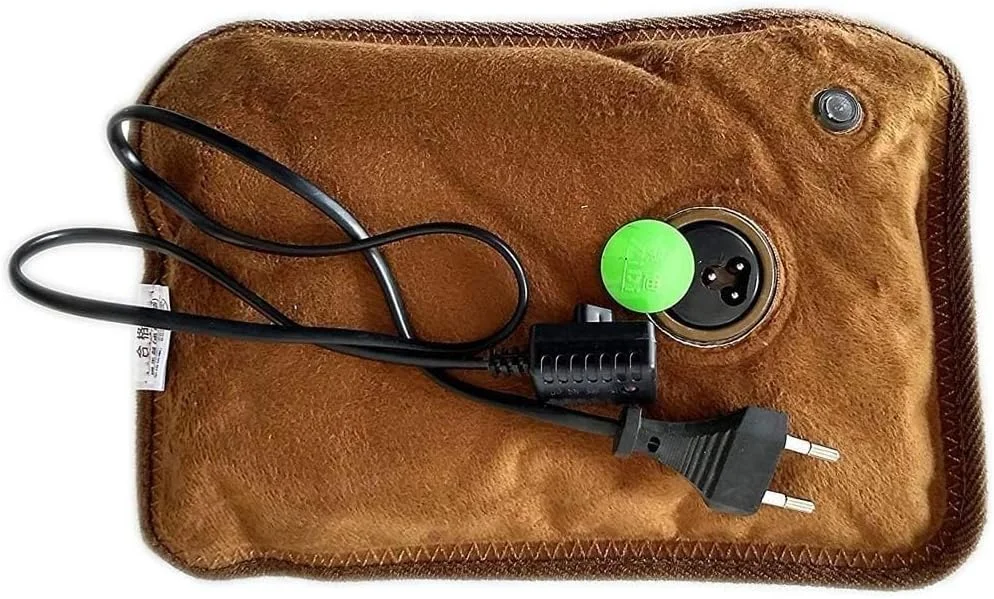 کیسه گرمایشی برای تسکین درد، کیسه آب گرم، کیسه آب گرم برقی، پد گرمایشی با ژل (طرح و رنگ متنوع) (مخملی BP-19)