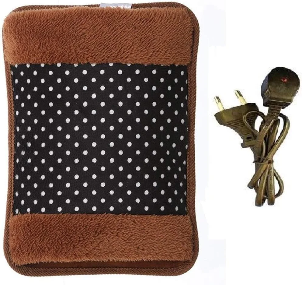 کیسه گرمایشی برای تسکین درد، کیسه آب گرم، کیسه آب گرم برقی، پد گرمایشی با ژل (طرح و رنگ متنوع) (مخملی BP-19)