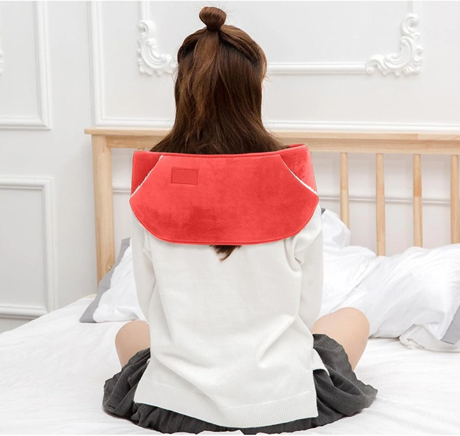 کیسه آب گرم - کیسه آب گرم با ماندگاری طولانی به همراه روکش | کیسه های آب گرم ضد نشت برای تسکین گردن و کمر برای خانه، دفتر، کلاس درس، فضای باز، کمپینگ، شنا