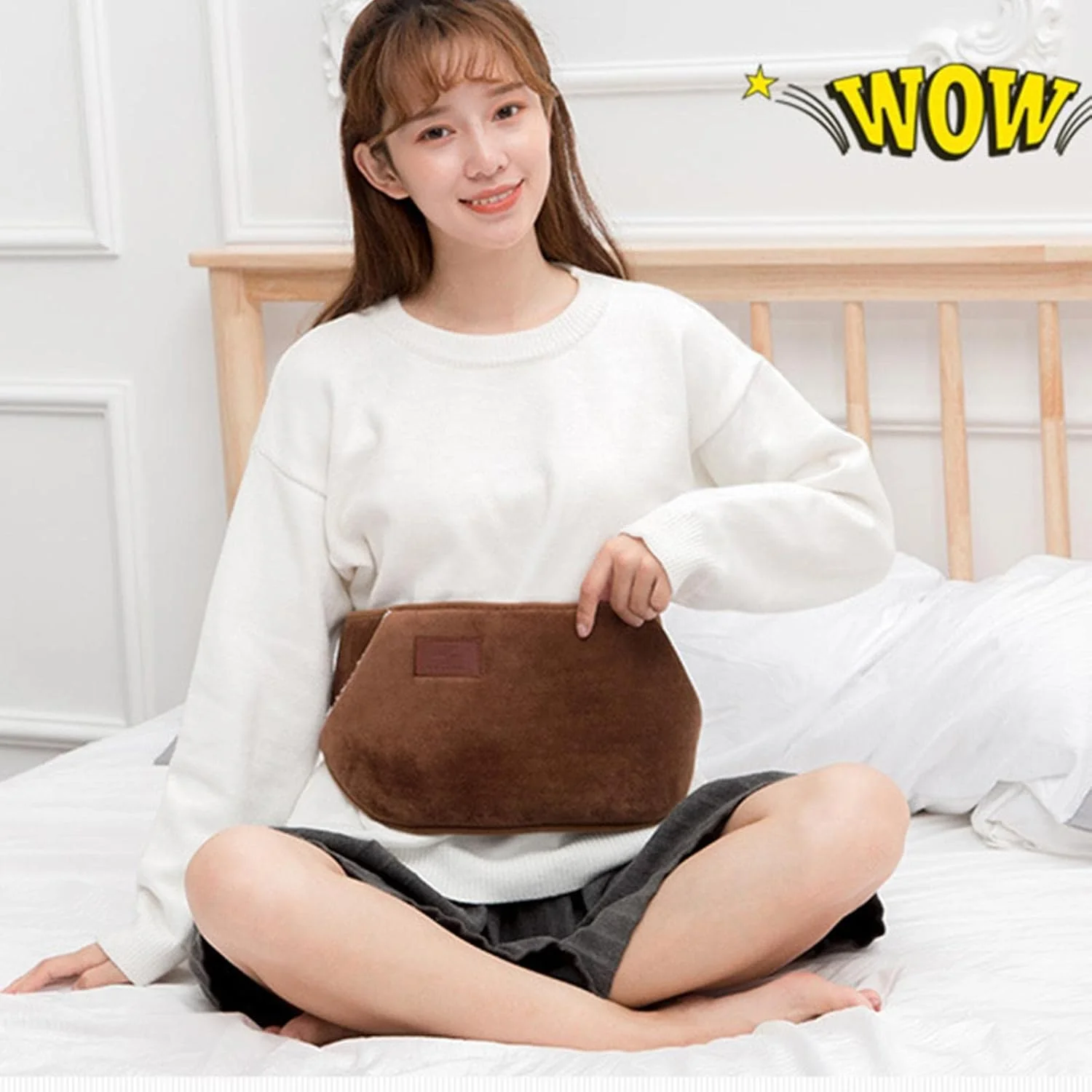 کیسه آب گرم - پد گرمایشی چند منظوره، کیسه های آب گرم ضد نشت برای تسکین گردن و کمر برای خانه، دفتر، کلاس، فضای باز، کمپینگ، شنا