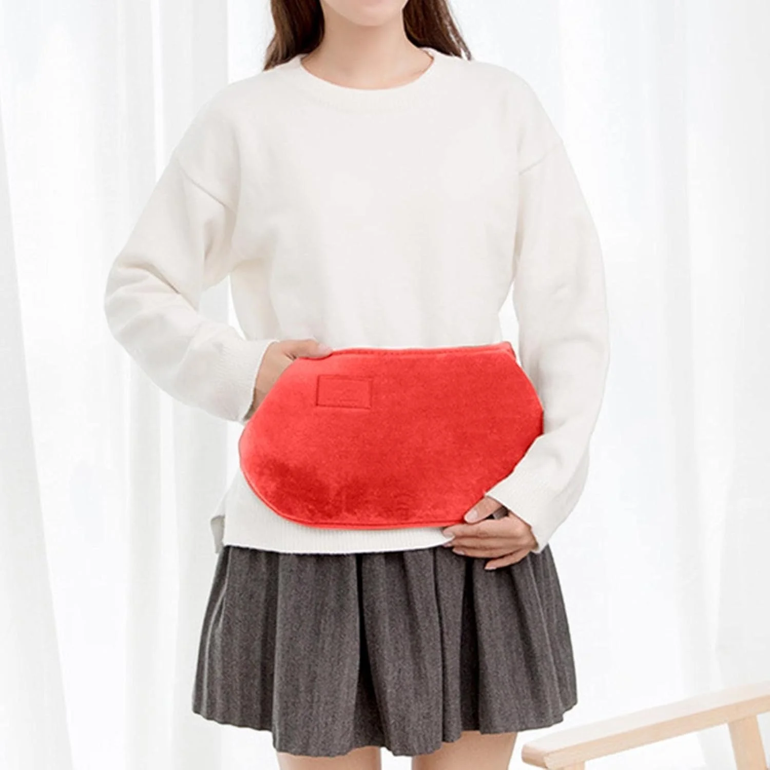 کیسه آب گرم - کیسه آب گرم با ماندگاری طولانی به همراه روکش | کیسه های آب گرم ضد نشت برای تسکین گردن و کمر برای خانه، دفتر، کلاس درس، فضای باز، کمپینگ، شنا