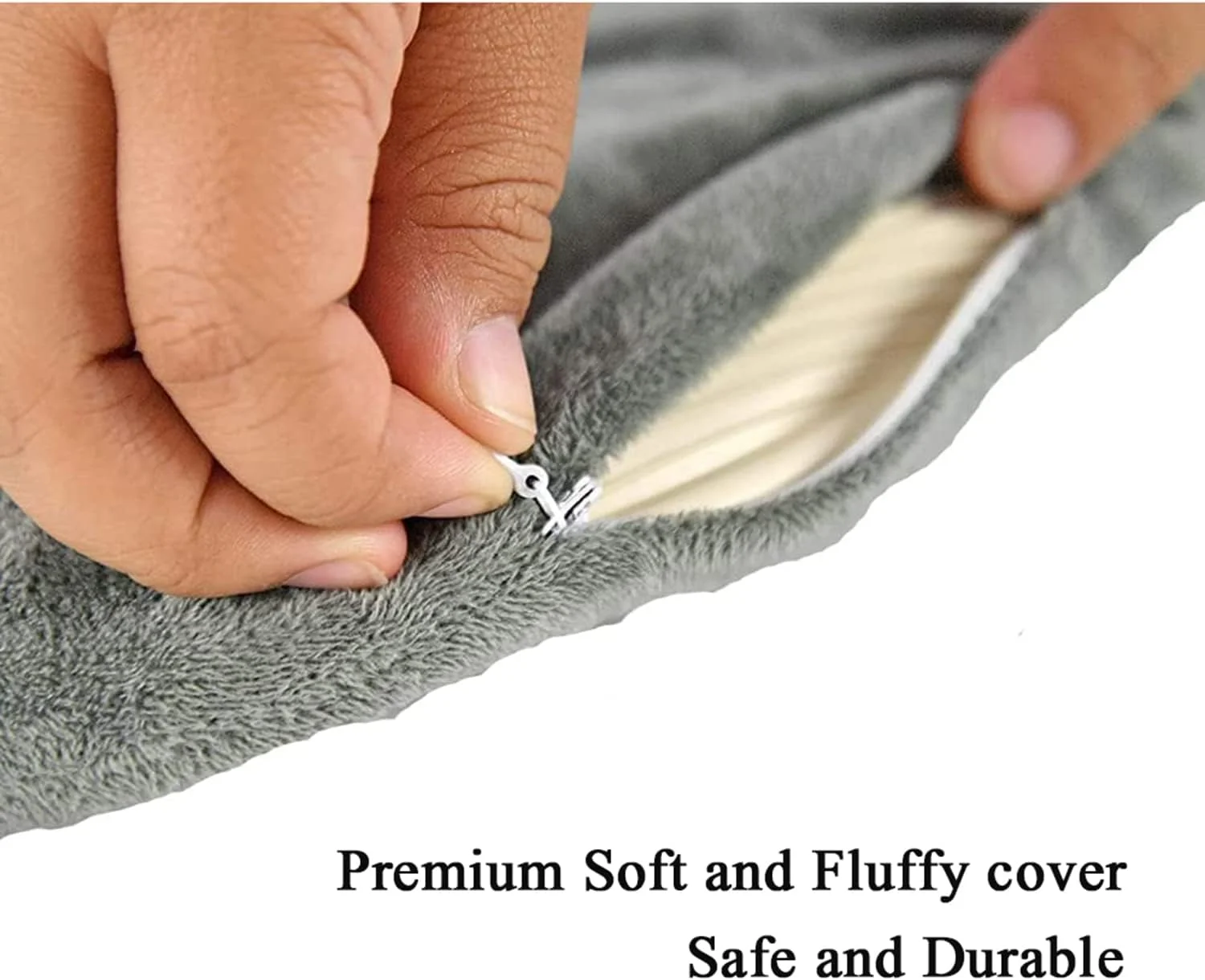 کیسه آب گرم U شکل با روکش نرم، کیسه آب گرم 2 لیتری برای گردن، کیسه آب گرم قابل حمل برای تسکین درد گردن و شانه، خاکستری کیسه آب گرم U شکل با روکش نرم، کیسه آب گرم 2 لیتری برای گردن، کیسه آب گرم قابل حمل برای تسکین درد گردن و شانه، خاکستری