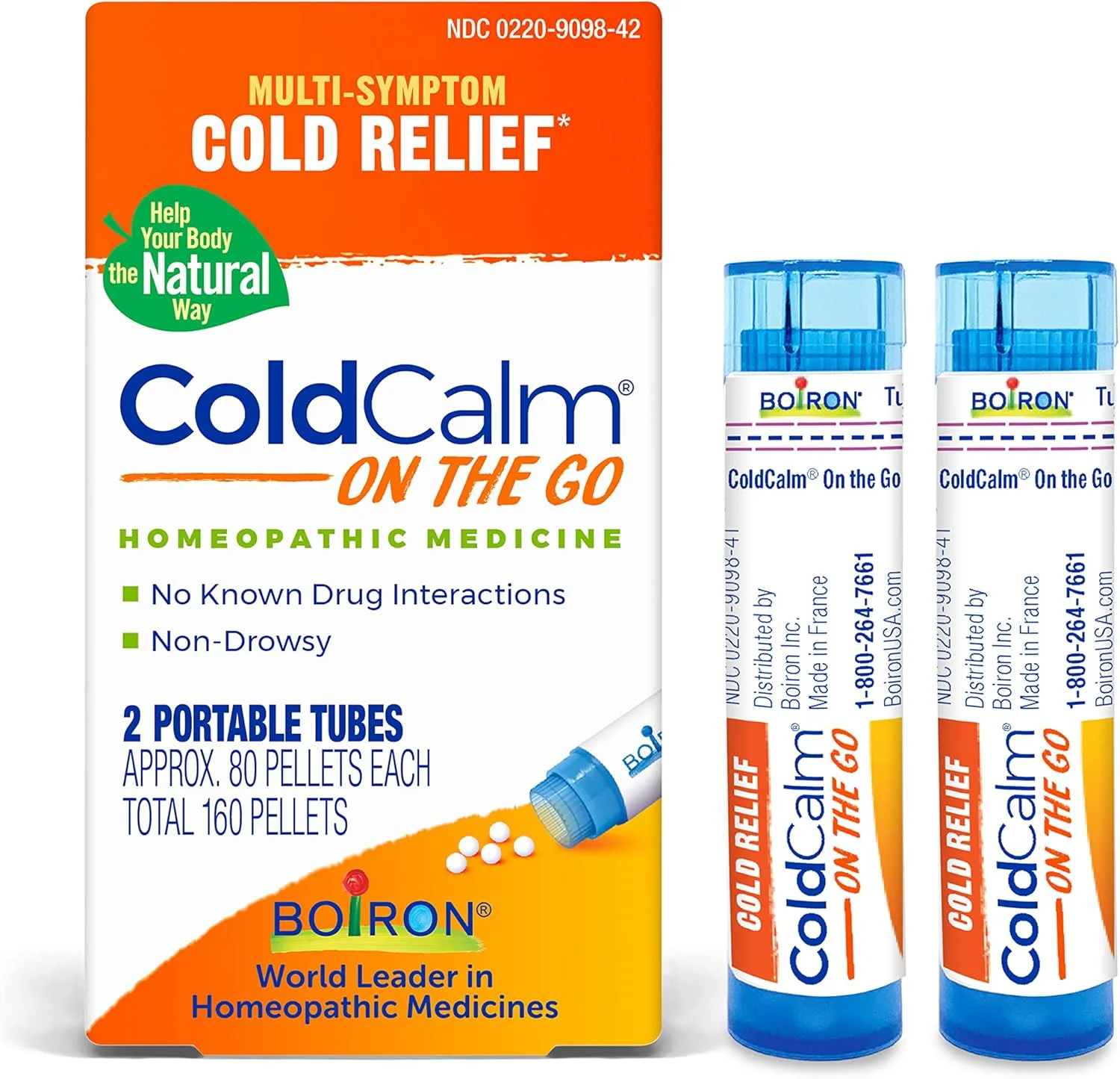 بویرون کلدکالم، تسکین دهنده علائم سرماخوردگی مانند عطسه، آبریزش بینی، گرفتگی بینی و گلودرد - بسته 2 عددی (160 پلت)