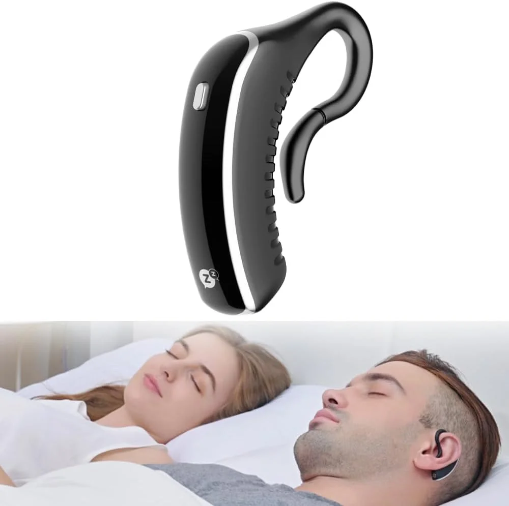 دستگاه هوشمند ضد خروپف NALACAL - کمک خواب حرفه ای برای آقایان و بانوان - تجزیه و تحلیل داده های خواب و خروپف به صورت لحظه ای - راه حل بی سیم برای رفع خروپف