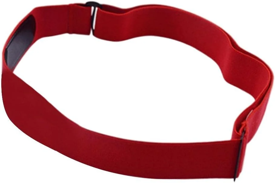 سازگار با حسگر ضربان قلب MZ، بند سینه ضربان قلب قابل تنظیم، جایگزین بند نایلونی نرم و کشسان، کمربند اسپندکس، حسگر ضربان قلب بی سیم ورزشی